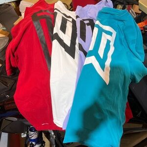 Mens lot of Tiger Woods, Puma, Nike golf t-shirts